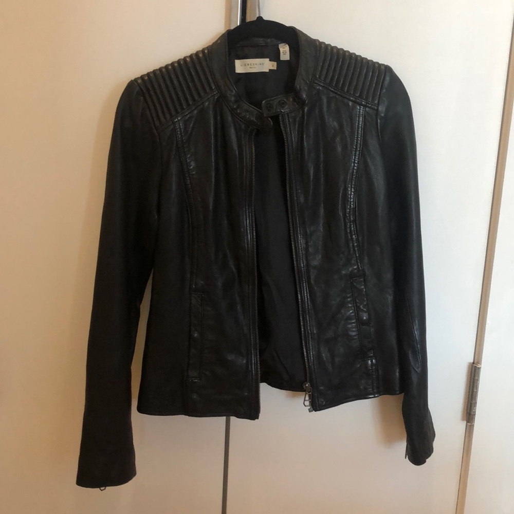 95% new Liebeskind leather jacket, worn once.